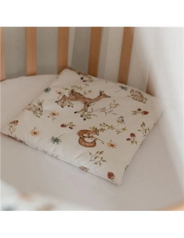 Waldin Kołderka i poduszka 2w1 z wstęgą