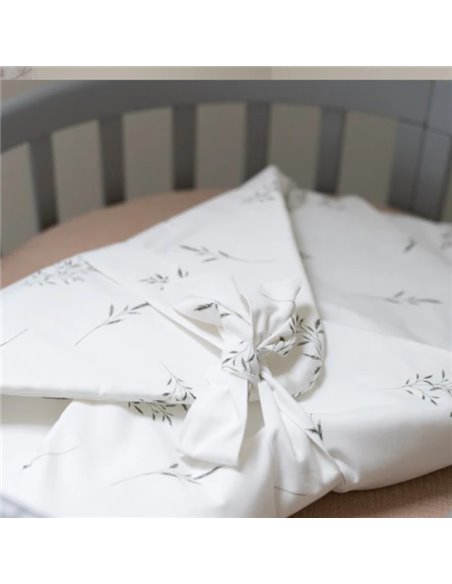 Waldin Kołderka i poduszka 2w1 z wstęgą