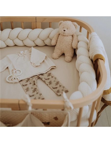 Waldin Warkocz ochraniacz do łóżeczka 210 cm Wafelek