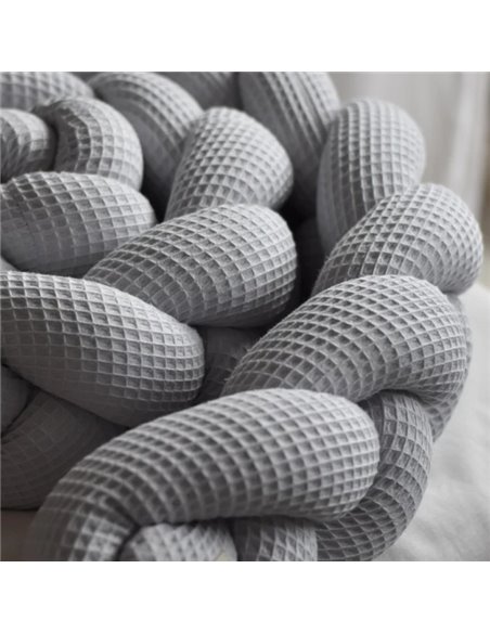 Waldin Warkocz ochraniacz do łóżeczka 210 cm Wafelek