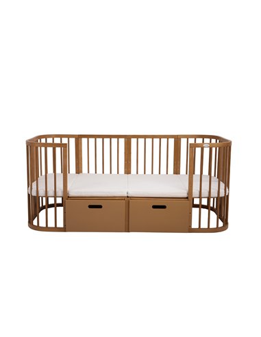 Waldin Łóżeczko Dziecięce 7w1 z materacem