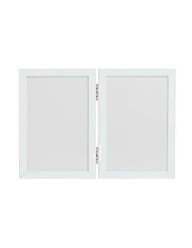 Odcisk bobasa Podwójna ramka z glinką