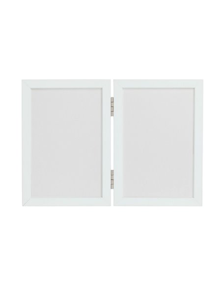 Odcisk bobasa Podwójna ramka z glinką