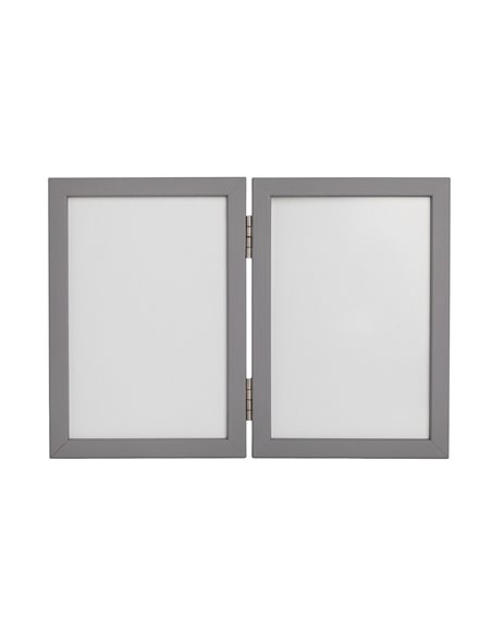 Odcisk bobasa Podwójna ramka z glinką