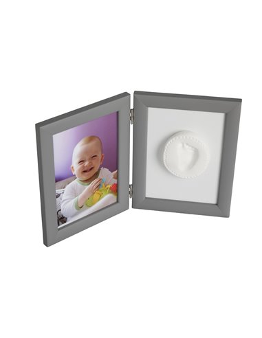 Odcisk Bobasa Podwójna Ramka z Glinką 13x18 cm