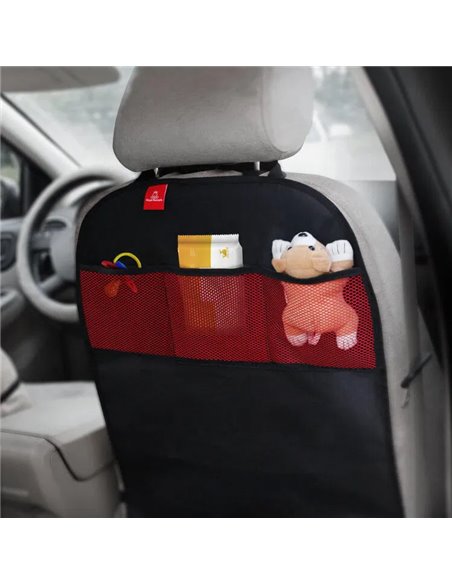 Royal Rascals Mata ochronna do samochodu z organizerem czarna 2 szt