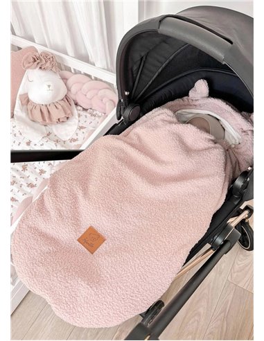 Infantilo Śpiworek BARANEK BOUCLE do wózka i fotelika