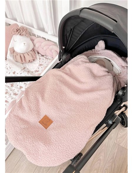 Infantilo Śpiworek BARANEK BOUCLE do wózka i fotelika