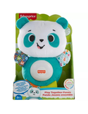 Fisher-Price Linkimals Interaktywna Panda – pluszowa zabawka edukacyjna, mówi po polsku, 9m+