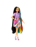 Barbie Totally Hair Lalka z długimi włosami – 21,5 cm włosów do stylizacji i ponad 15 akcesoriów, 3+